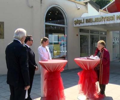 İtalyan gelin ve Türk damadın nikahı böyle kıyıldı