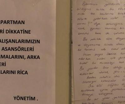 Sağlıkçılar için asılmıştı: Yanlış anlaşıldı, özür dileriz