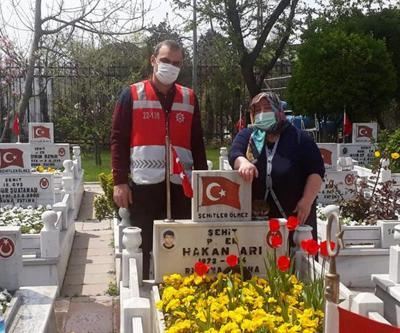 Şehit annesine polis desteği