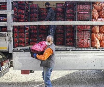 Market ve hallerde ürün tedarikine başlandı
