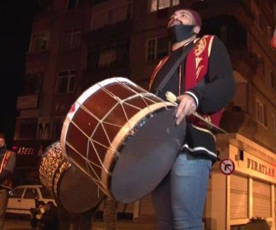 Davulcular işbaşı yaptı