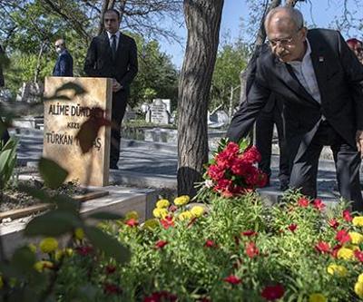 Kılıçdaroğlu, Deniz Gezmiş, Yusuf Aslan ve Hüseyin İnanın mezarlarını ziyaret etti