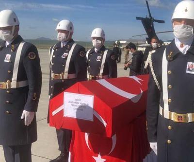 Şehit Yüzbaşı Ferhat Çiftçi, dualarla memleketine uğurlandı