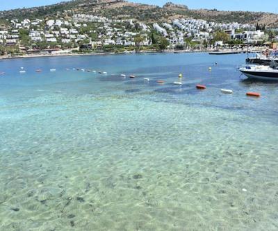 Bodrumda sahile beyaz kum şikayetine inceleme