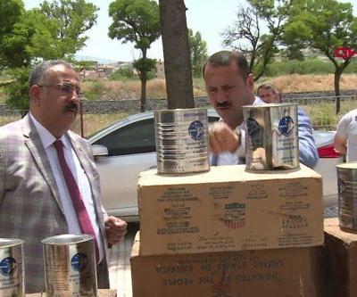 Hasarlı okulda Amerikan margarini bulundu | Video