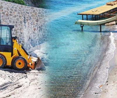 Plajlardaki beyaz tehlike