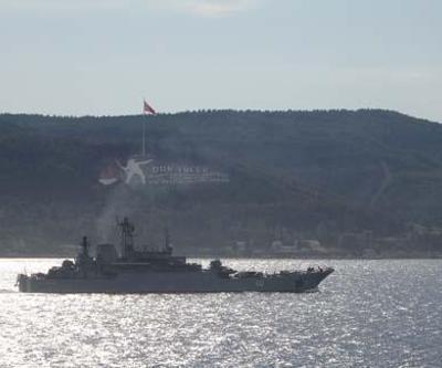 Rus savaş gemisi Novocherkassk, Çanakkale Boğazından geçti