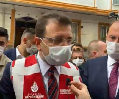 Sel felaketi sonrası İmamoğlundan ilk açıklama
