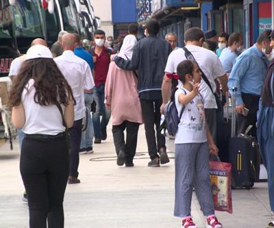 Son dakika: İznini alan otogara geldi | Video