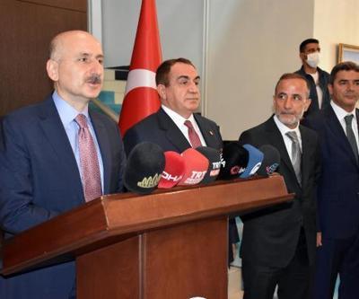 Bakanı Karaismailoğlu: Salgın sürecinde hiçbir şantiyemizi kapatmadık
