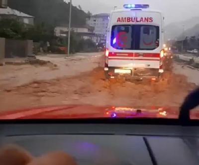 Selin vurduğu Rize’de hasar tespit çalışmaları sürüyor