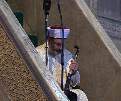 Ayasofya açılışı sırasında gündeme geldi: Hutbede kılıç geleneği nedir