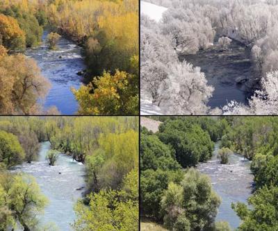 Tuncelinin Ovacık ilçesi 4 mevsim çekilen fotoğraflarıyla büyülüyor