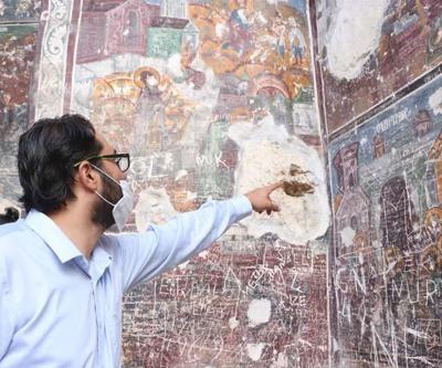 Sümela Manastırındaki frekslerde tahribat oluştuğu iddiasıyla ilgili açıklama