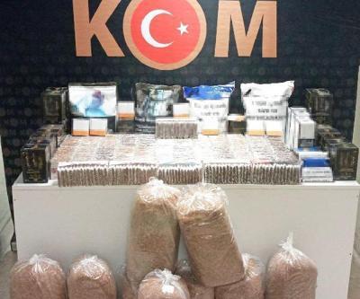 Eskişehir’de kaçak tütün ve sigara operasyonu