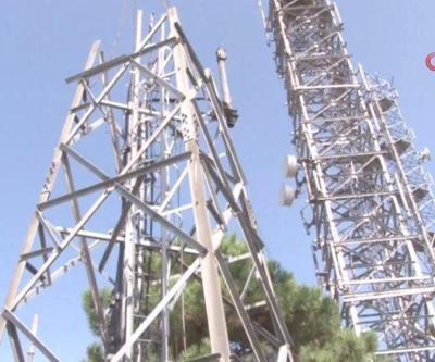 Çamlıcadaki antenlerin söküm çalışması sürüyor | Video
