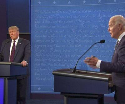 ABDde Trump-Biden düellosu... İkili, başkanlık münazarasında kozlarını paylaştı