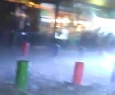 Ankarada fırtına, yağmur ve dolu etkili oldu