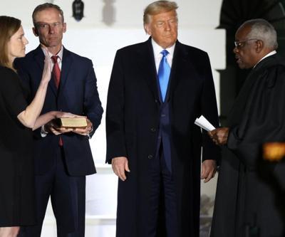 Seçim öncesi flaş gelişme: ABD Senatosu Trumpın Yüksek Mahkeme adayı Barrettı onayladı