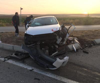 Çorumda feci kaza 1i uzman çavuş, 2 kişi öldü