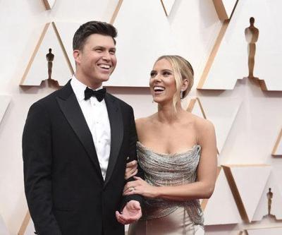 Scarlett Johansson ile komedyen Colin Jost evlendi