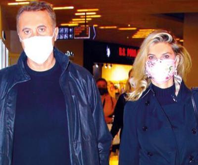 Fikret Orman ve sevgilisi Tuğba Coşkun alışverişte