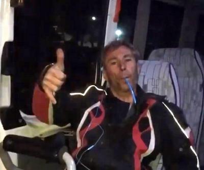 Para cezası caydırmadı; Bu kez minibüste yakalandı
