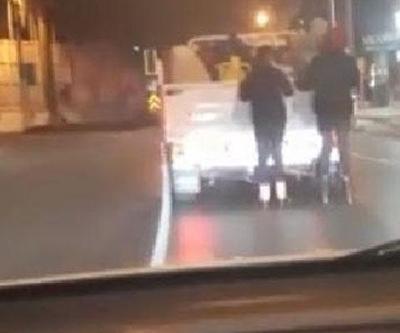 Patenli gençlerin tehlikeli yolculuğu kamerada