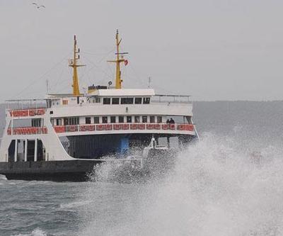 Gökçeadaya yarınki bazı feribot seferleri iptal edildi