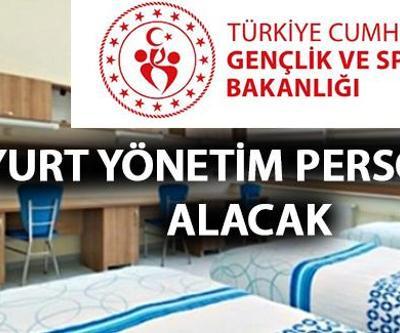 Gençlik ve Spor Bakanlığı KYK personel alımı başvuru şartları neler GSB 515 personel alacak