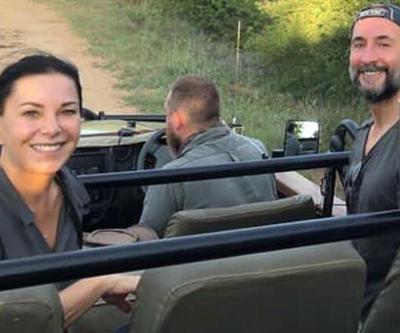 Şenay Gürler ve Semih Saygıner Afrika tatilinde