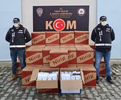 Tokatta kaçak tütün operasyonu
