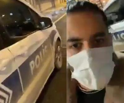 Polis otomobiliyle tur atan şahısla ilgili işlem başlatıldı | Video
