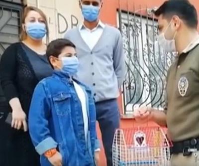 Kaplumbağasından ayrı kalmıştı... Küçük Eymeni sevindiren haber
