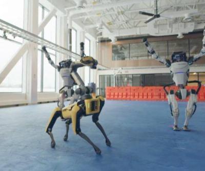 Dans eden robotlar misket havası ile tanışırsa... | Video
