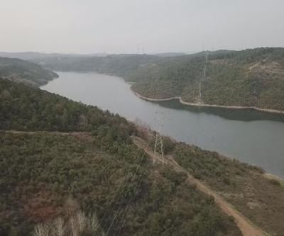 4 yıl arayla fotoğraflandı: Alibeyköy Barajı kurudu