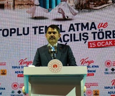 Bakan Kurum: Mevlana Meydanı; hoşgörünün, vefanın ve vuslatın simgesi olacak