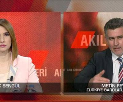 Son dakika haber: TBB Başkanı Feyzioğlu, CNN TÜRKte