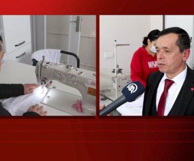 Eski hükümlü aldığı destekle tekstil atölyesi kurdu