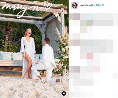 Paris Hilton doğum gününde evlenme teklifi aldı