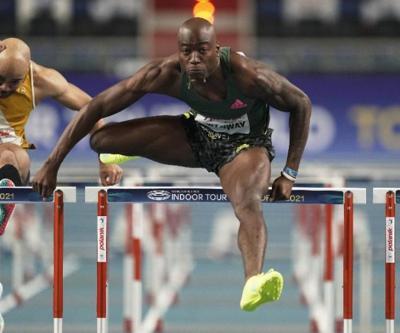 Grant Holloway dünya rekorunun sahibi oldu