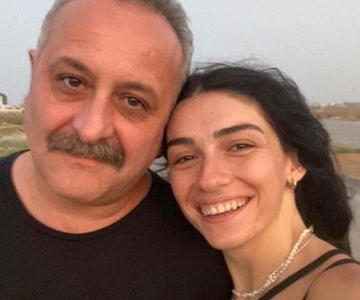 Hazar Ergüçlü ve Onur Ünlü aynı kürk mantoyla poz verdi