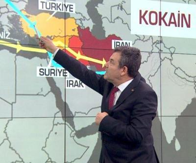 Özel Haber... İşte dünyanın uyuşturucu trafiği rotaları