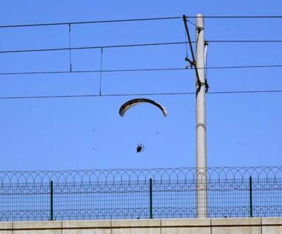 Adana semalarında paramotor alarmı
