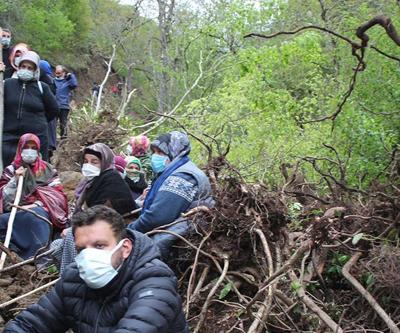 İkizderede taş ocağı nöbeti