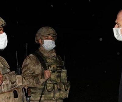 Bakan Soylu Karsta Mehmetçik ile iftar yaptı