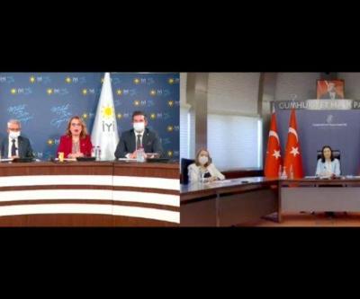 Bayramlaşmada Anayasa  gündemi