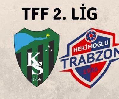 Kocaelispor-Hekimoğlu Trabzon maçında gol sesi çıkmadı