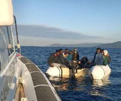 17 düzensiz göçmeni, Türk Sahil Güvenliği kurtardı