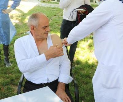 Yahyalı Belediyesinde aşılama başladı